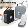 opq1 Car Insulated Lunch Bag Ice Pack Food Container Food Picnic Bags For VW GTI T5 Scirocco Polo T5 Passat B6 Golf 3 4 5 6 Tiguan