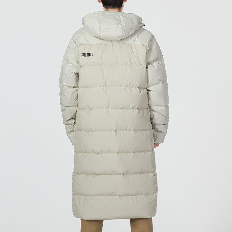 PUMA Down Jackets Men's Marble Gray Hooded Thickened Other 672435-68