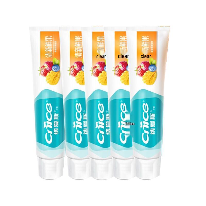 Naice Fresh Fruit Toothpaste Family Pack