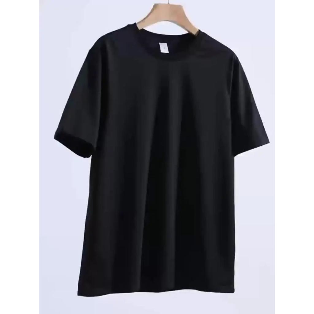 Men's Summer 100 Cotton Fashionable Casual Sports Loose and Interesting Cartoon Penguin Pattern Printed Round Neck Short Sleeved T-shirt