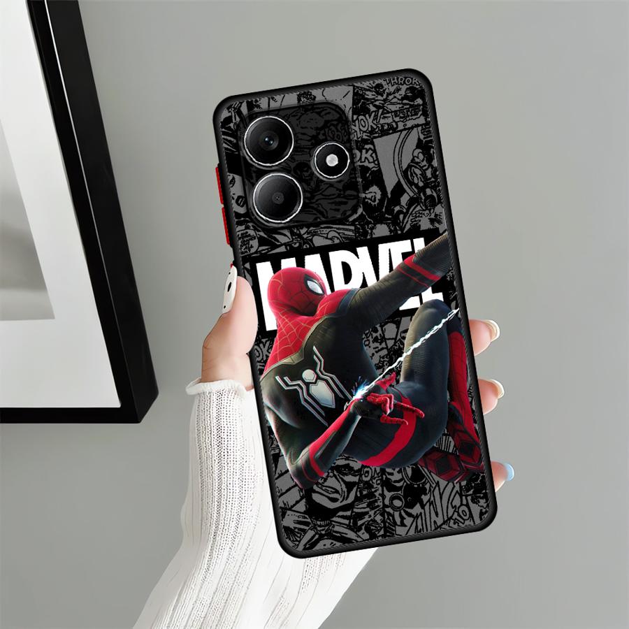 Case for Xiaomi Redmi Note 14 A4 13C 14C 10 13 Pro Plus 9S 12 11 Funda Phone Cover Spider-Man Heroes Return