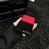 Plain Leather Lychee Patterned Case For Samsung Z Flip 7 flip7 Flip 6 Galaxy Z Flip 6 5 4 3 Camera protect Cover