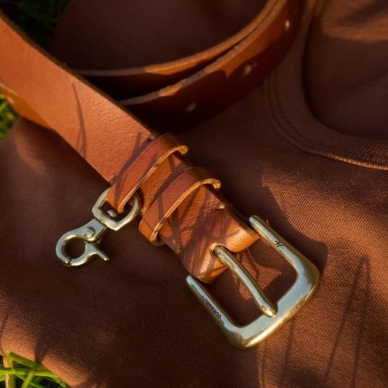 

oursaalty Кожаный ремень Saalty / Коричневый Free