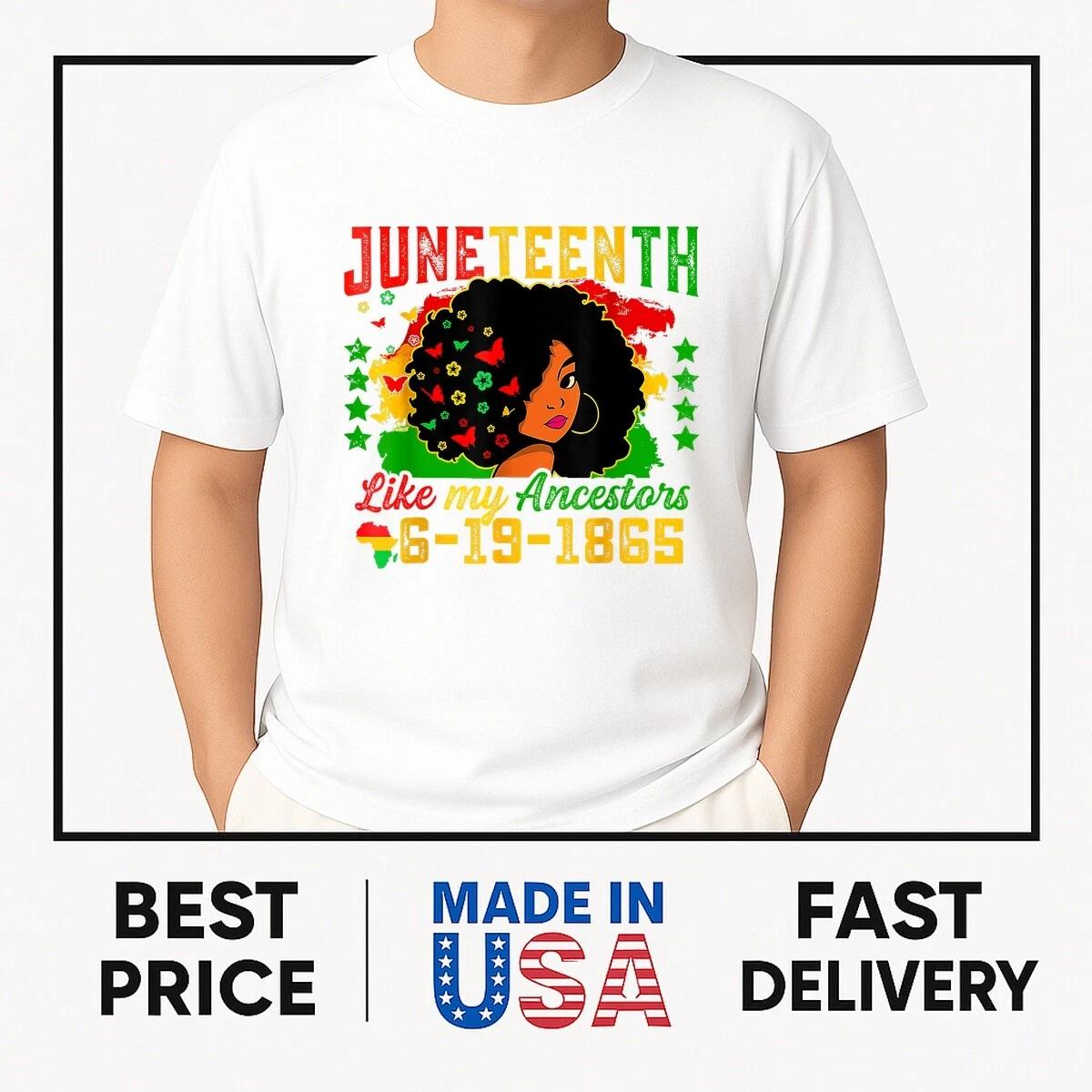Juneteenth 1865 T-Shirt BESTSELLER XXXXL