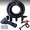 Blower Accessories Kit, 4cm Universal Extension Hose, Nozzle, Dust Bag 7Piece Kit 90cm