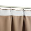 Rideau occultant - vidaXL - Taupe - 290x245 cm - Polyester - Lavable en machine