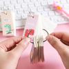 1/4Pcs Rainbow Dinosaur  Pads Cartoon Loose Leaf Planner Pocket Iron Ring Notepad Student Mini Schedule Word Book