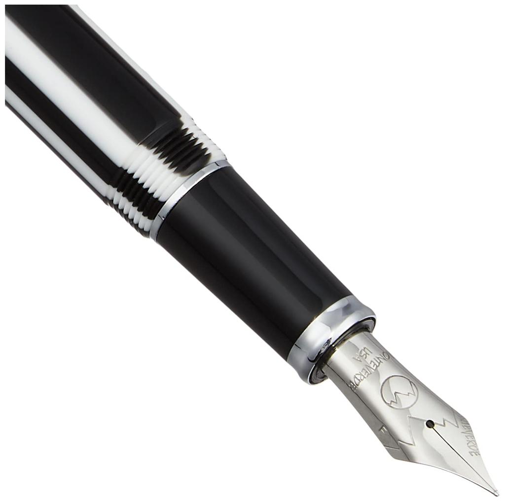 Monteverde Prima Black White Fountain Pen 1919407 &
