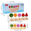 Kids' Wooden Ice Cream & Ice Lolly Pretend Play Set - Encourages Role Play & Logical Thinking, Perfect Interactive Gift for Parent-Child Fun