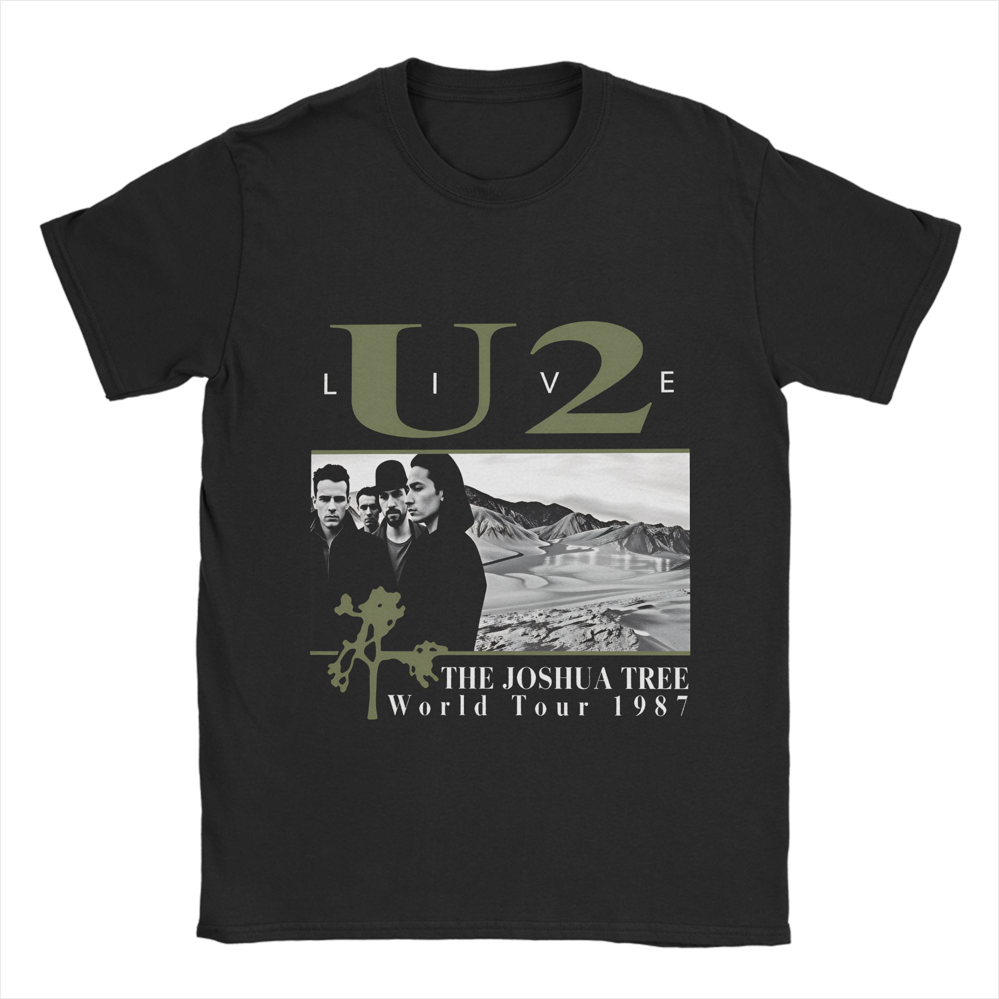 U2 The Joshua Tree World Tour 1987 Live T-shirt L