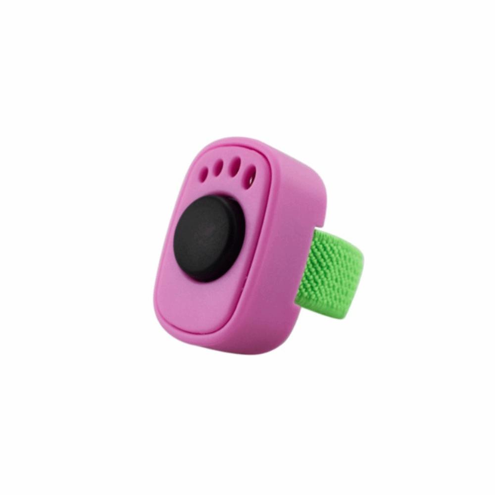 Professional Dog Thumb Training Clickers Mini Finger Ring No Battery Interactive Sound Clicker Lightweight