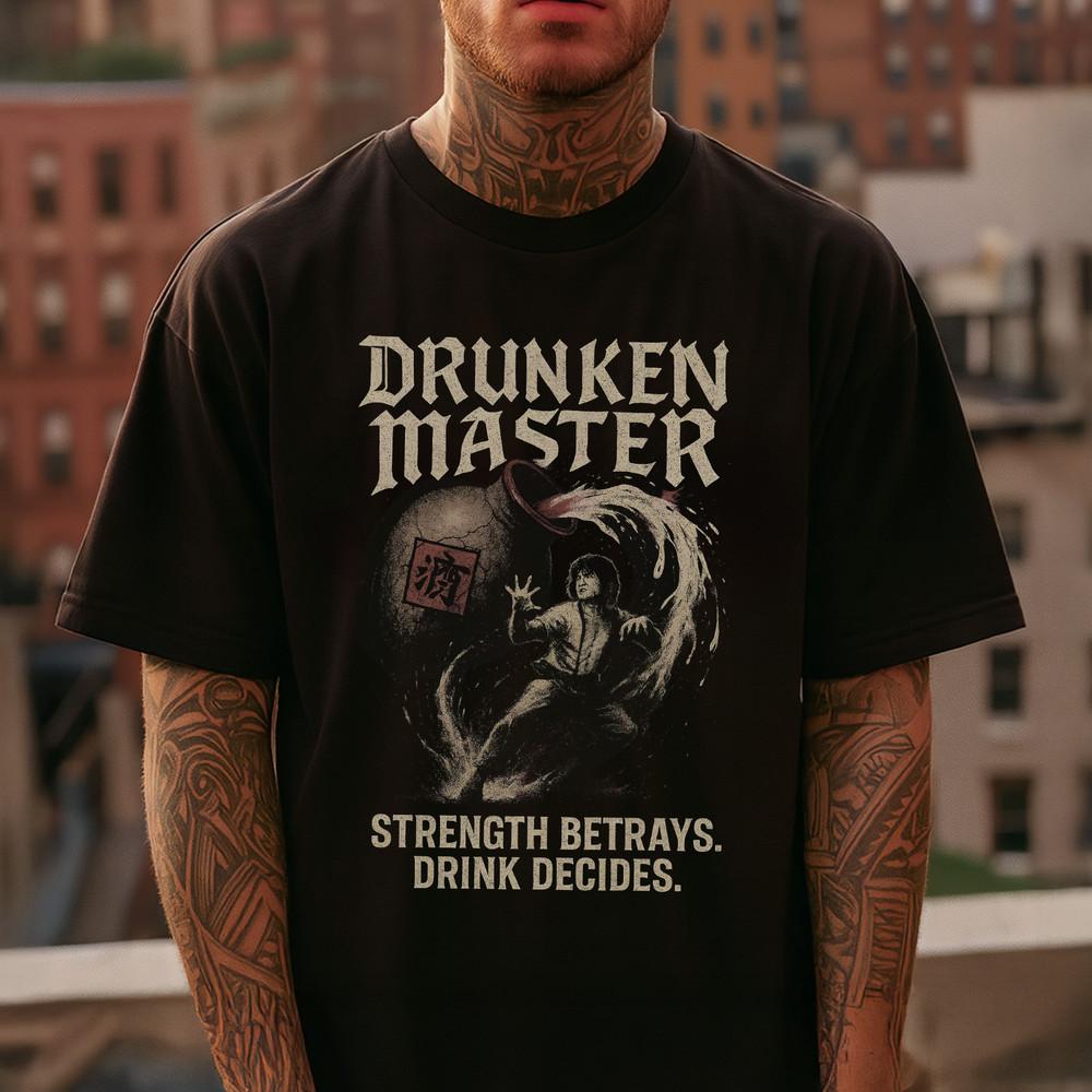 

Drunken Master TShirt Jackie Chan Kung Fu Movie Tee Funny Gift Unisex Unisex T-Shirt M
