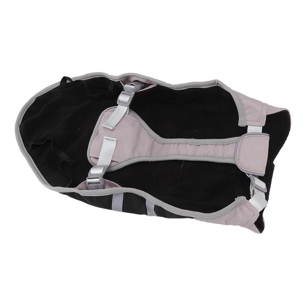 Hunde Regenmantel Verstellbare Hunde Wasserdichte Regenjacke mit Reflektoren für Outdoor-Aktivitäten