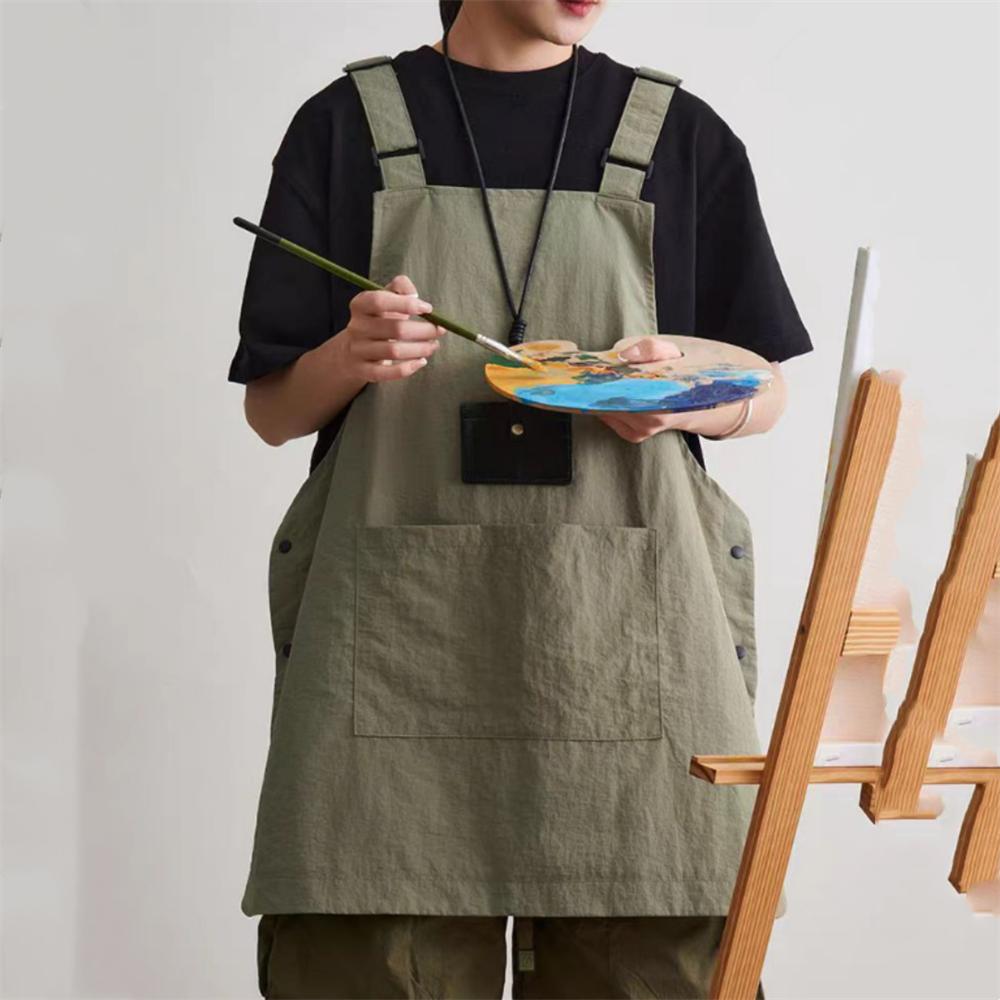 Japanese Waterproof Outdoor Barber, Coffee Shop, Catering Workwear Apron, Unisex Household Kitchen Workwear