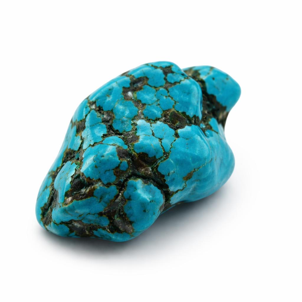 Blue Turquoise Rough Slab 79 Ct Natural CERTIFIED Loose Gemstone Rough