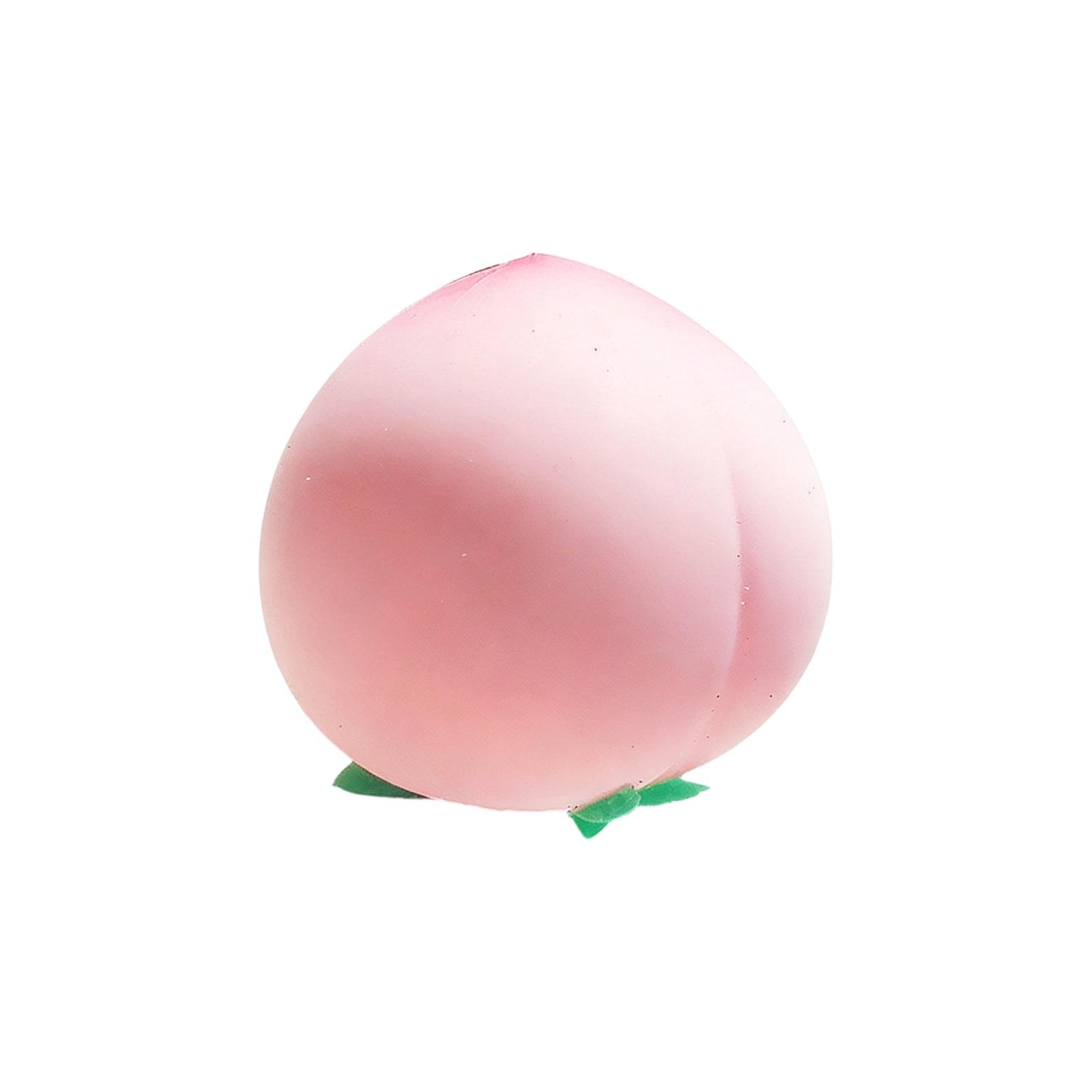 

Инструмент для симуляции декомпрессии в виде персика - Big Peach Pinch Music Q Мягкая медленная игрушка для декомпрессии и снятия стресса. розовый
