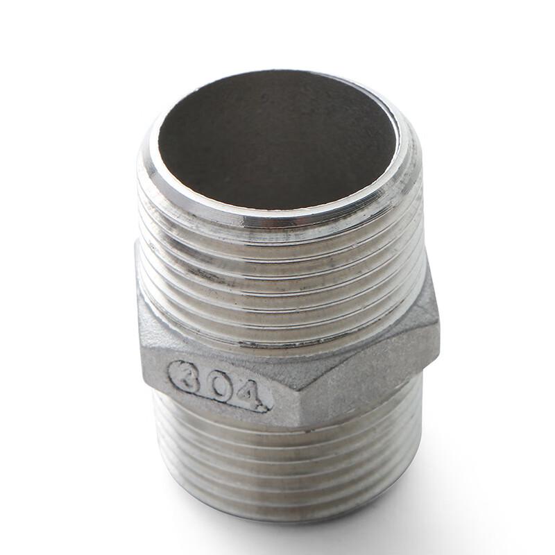 OIMG Stainless Steel Hex Nipple Pipe Connector
