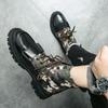 Mode Mode Camouflage Street Style Herren Stiefeletten Großzehenschuhe Outdoor Martin Stiefel Mittelhohe Stiefel Schnürschuhe Kostenloser Versand