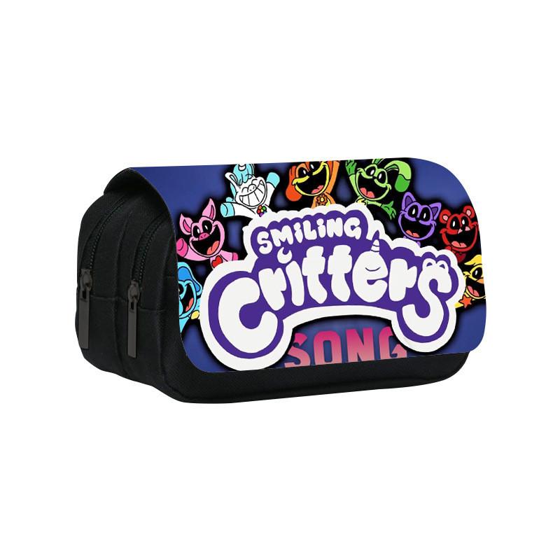 Smilingcritters Student Pencil Bag With Polyester Material And Spacious Storage