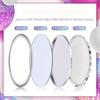 Portable Disco Ball Pocket Mirrors 20pcs, 6.91cm Round with Sparkling Silvery Frames for Parties