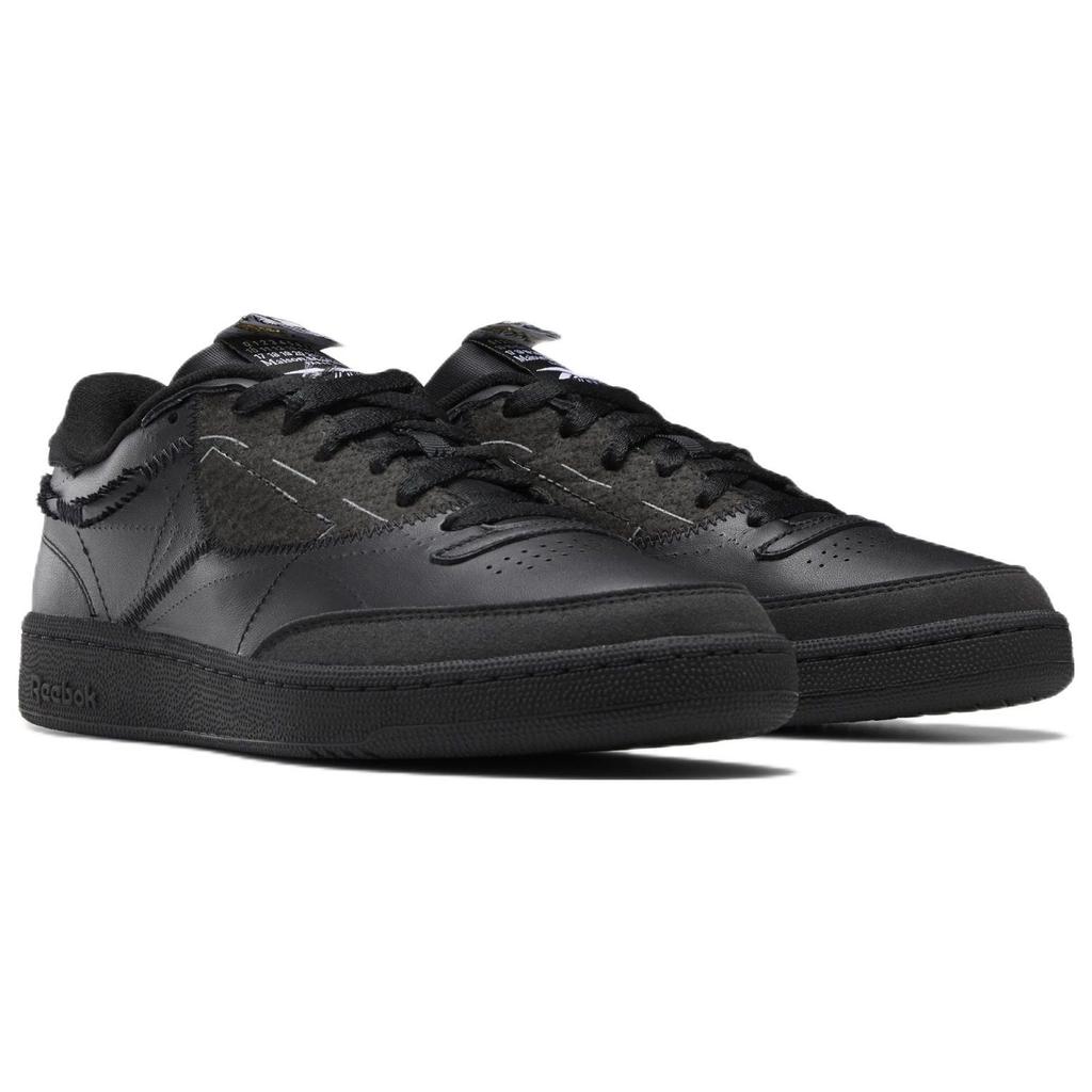 Maison Margiela X Reebok Club C Memory Of - Black Unisex Sneakers Footwear-White GW5012
