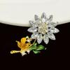 Flower Air Freshener Car Clip Universal Simple Installation Bling Faux