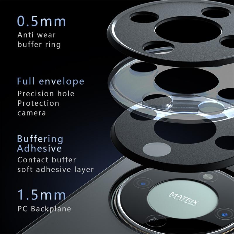 For Honor X70 Case Honor X70 Cover Soft TPU Frame PC Matte Durable Bumper Shield Protective Back Phone Cases On Honor X70 Funda