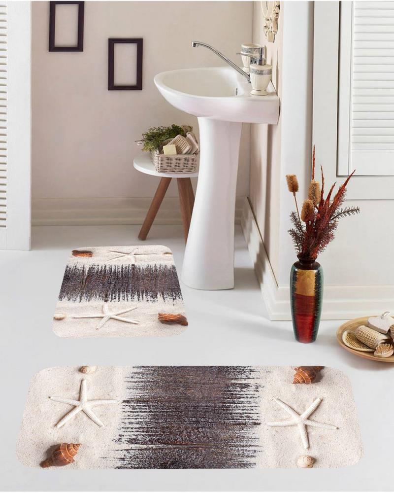 

Mosimoso Home BM025 Digital Printed Dot Sole Bath Mat 100x60 cm