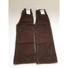 Women's American Vintage Coffee Brown Slim Straight Jeans High Waist Loose Slimming Casual Streetwear Spring Autumn