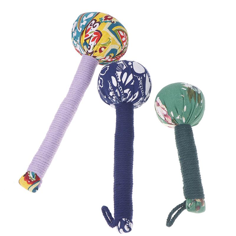 Entspannen Klopf Massage Werkzeug Wermut Kräuter Füllung Bequem Percussion Massager Hammer Kräuter Medizin Akupunkturpunkt