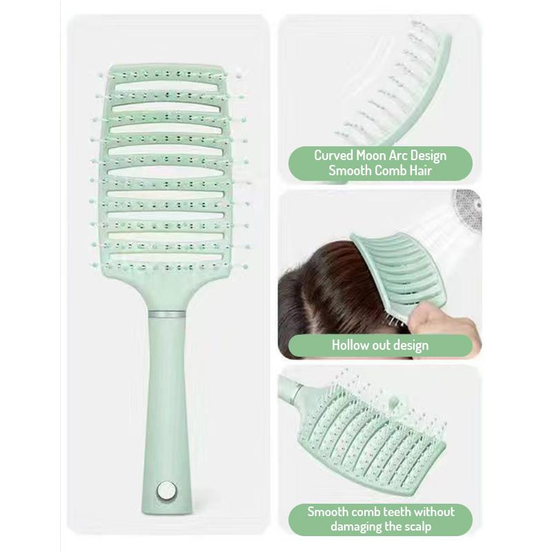 Detangle Hairbrush Hairbrush Air Cushion Comb Fluffy Anti-Hair Loss Massage Hair Brush For All Hair Types Hairdressing Tools