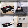 Vintage Flamenco Legend Camaron Front Door Mat Anti-Slip Indoor Quick Dry  Doormat Living Room  Entrance Rug Carpet