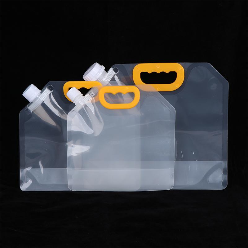 5 Stück 1L-10L Faltbarer Wasserbehälter Wasserspeicherkanister Tasche für Outdoor Camping Wandern Notfall-Überleben