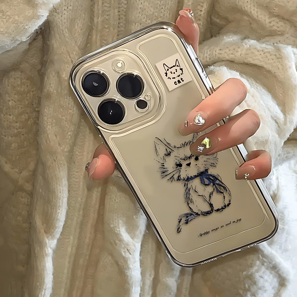 Sloppy Kitten Phone Case for Huawei Honor X7d X9d X9a X9b X8b X7b 90 20 Nova 9 7 7i P40 P30 SE Lite 4G 5G Clear Soft TPU Cover