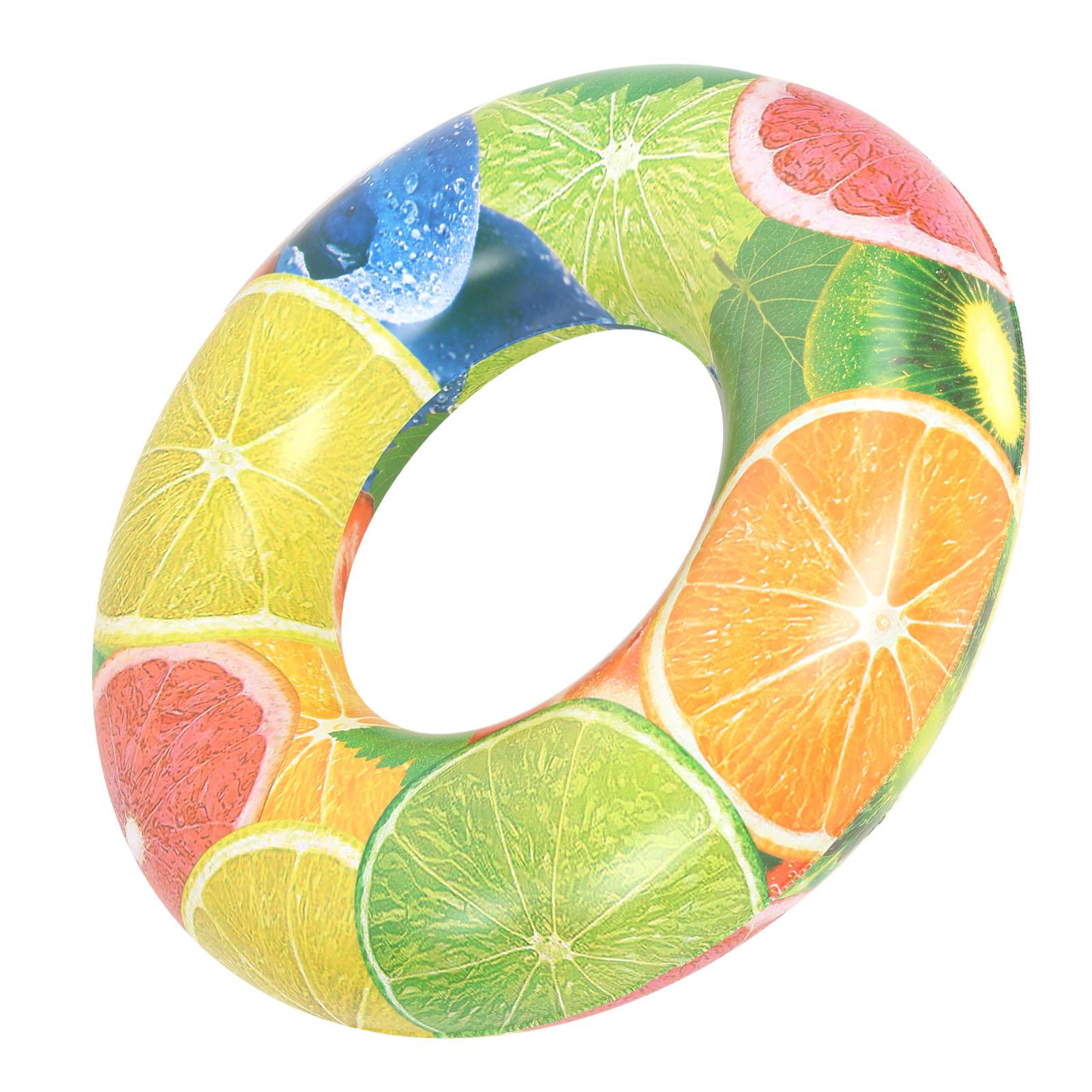 Fruits Inflatable Kids Swimming Ring Baby Pool Float Circle Swimming Pool Toys TrainerM