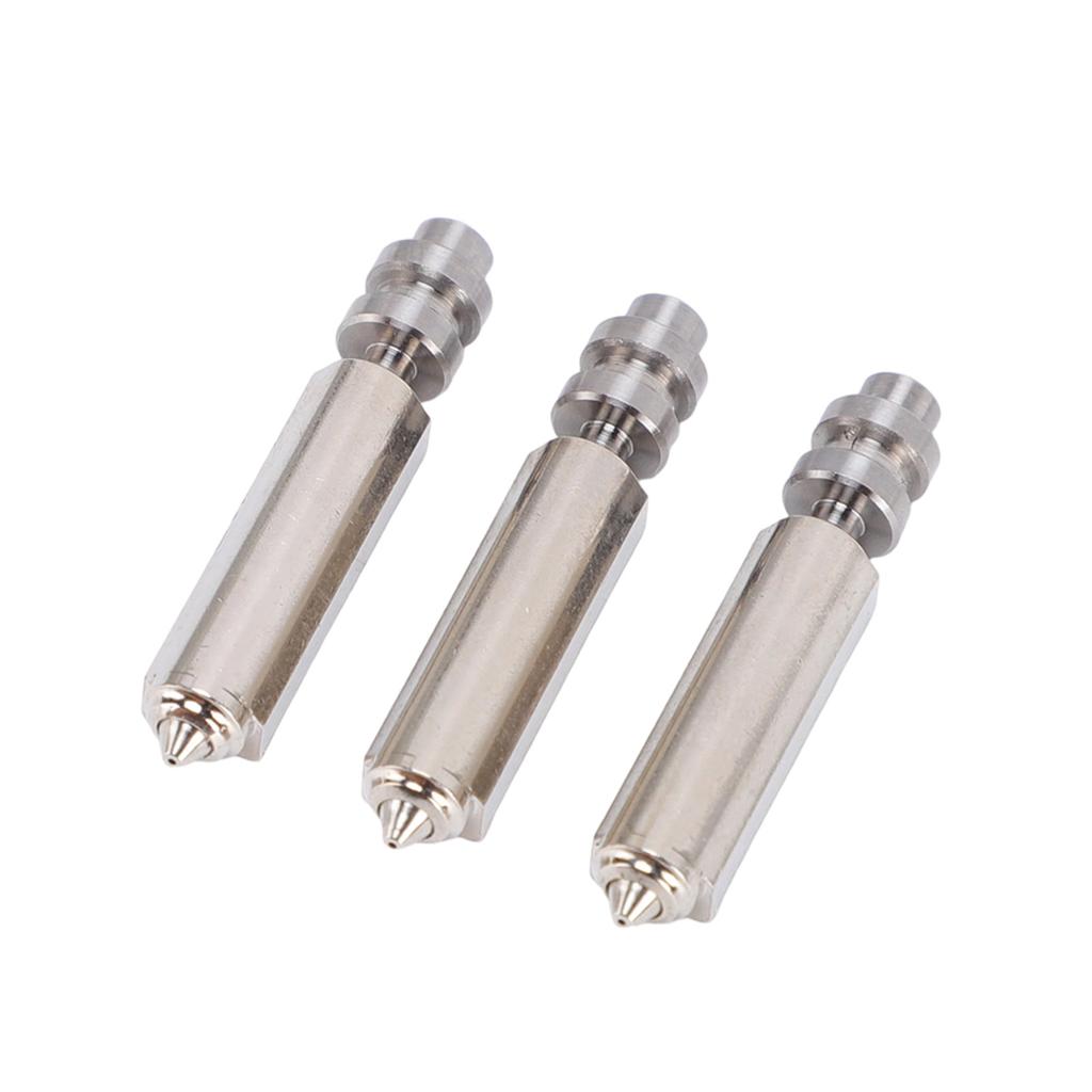 3PCS 0.4mm Nozzle Replacement for Kobra X 3D Printer Quick Swap Bimetallic Hotend Nozzles