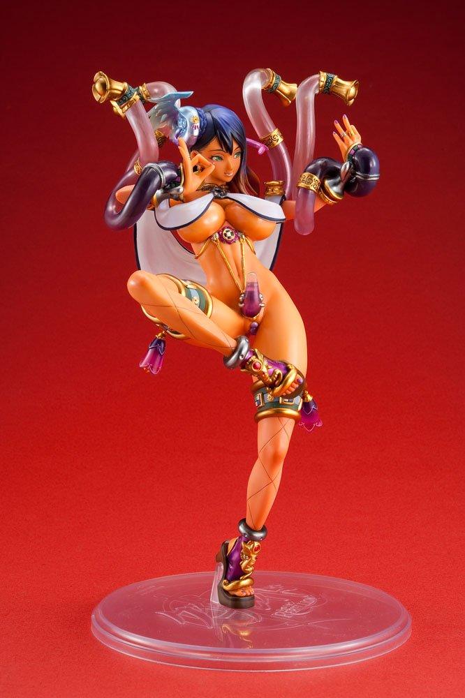 Queen's Blade 10th Anniversary Legend Luna Luna: The Dancer of the Moonlight Limited Edition with Poster (Pre-painted PVC Figure)