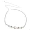 Rhinestone Waist Chain Belt Metal Waistband For Wedding Woman