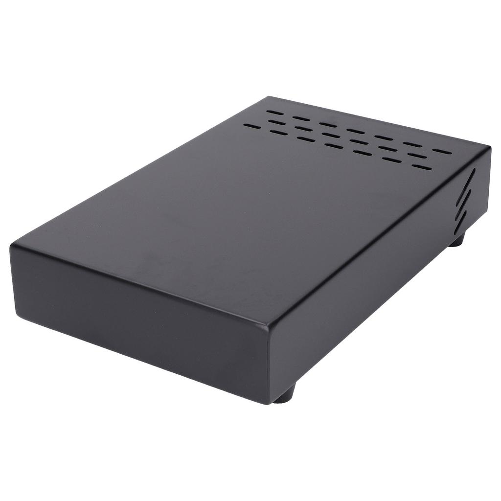 Coffee Knock Box Skuffe Rustfritt stål Tykket kafferester Pulverboks for husholdningsbutikk Svart