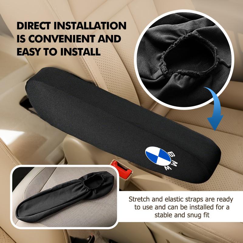 Car Armrests Cover Centre Console Front Seat Armrest Protector For BMW M3 M5 X3 E93 F10 F20 F30 F40 F15 F25 F26 F31 F49 F86 FE9
