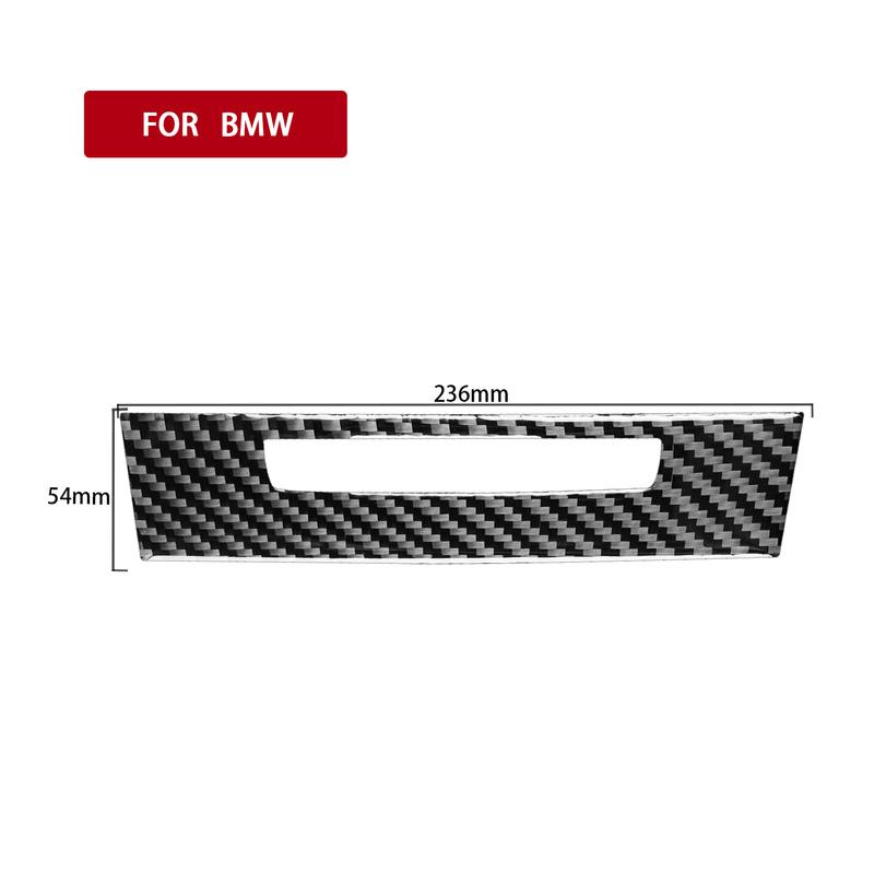 Car Seat Heating Button Panel Sticker Carbon Fiber Decals Auto Interior Accessories For BMW 1 Series E81 E82 E87 E88 2008-2013