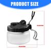 Heavy Duty Airbrush Cleaner Cleaning Pot Efficient Paint Removal Tool For Water Based Oil Color Artwork Maintenance