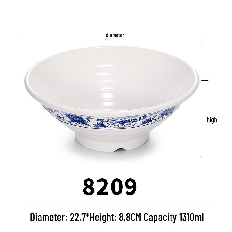 Chinese Style Melamine Noodle Bowl