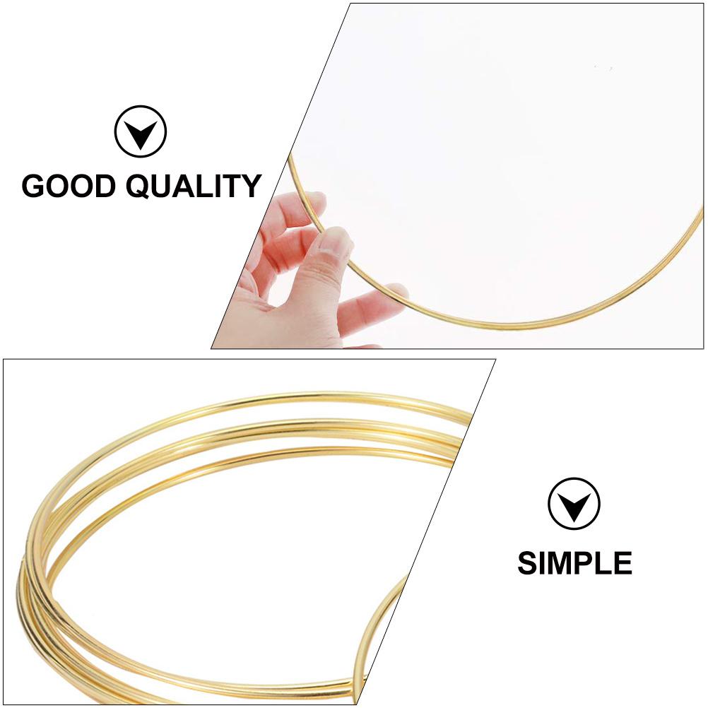 5Pcs Metal Dream Catcher Circles High Quality Iron Craft DIY Rings for Wreath Wedding Decor Home Decoration Accessories