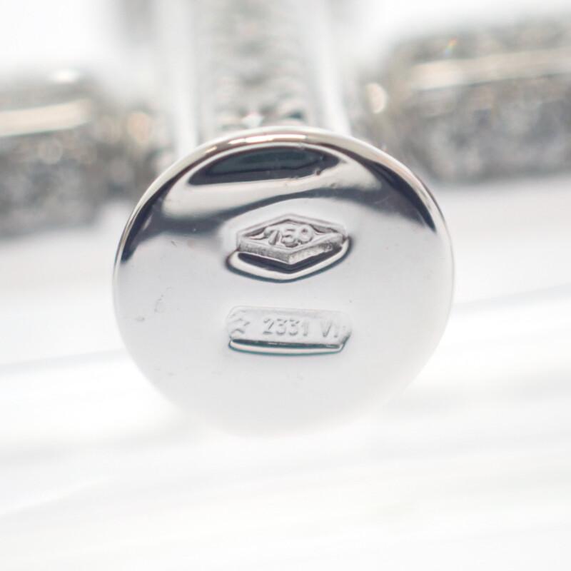 Bvlgari 328947 Necklace K18 White Gold/diamond Mens