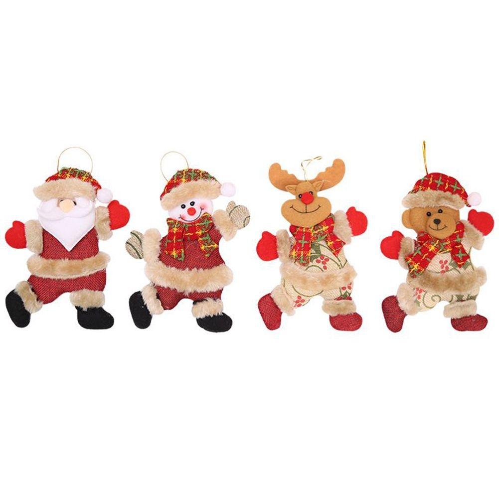 Vibrant Santa Claus Snowman Elf Decorations Make Any Occasion Special