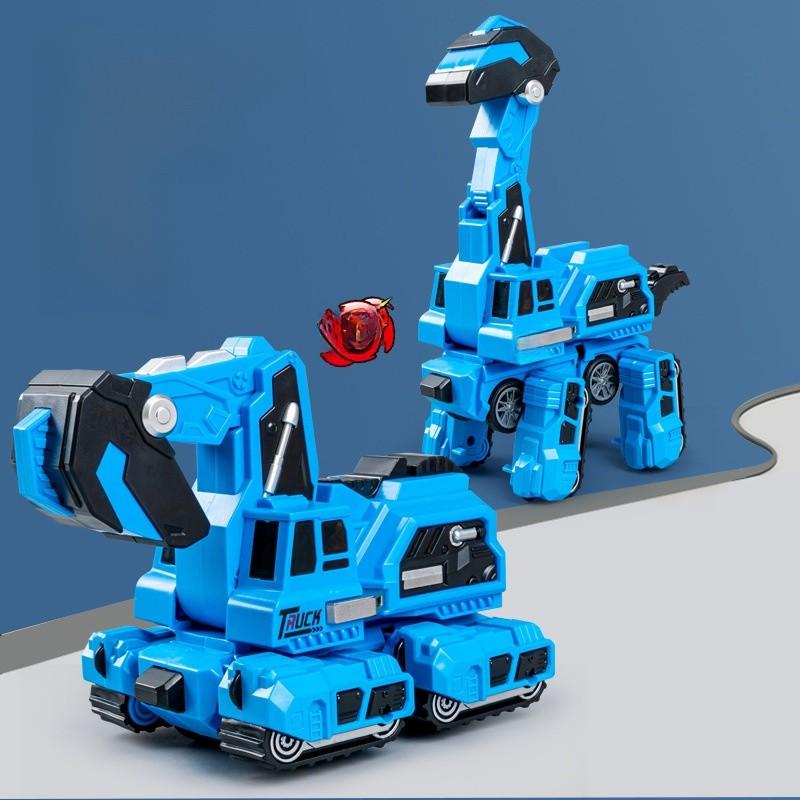 Dinosaurier Trägheitsspielzeugauto mit Aufpralltransformation für Kinderbildung und Spiel