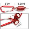 Starker magnetischer Karabiner, tragbar, Outdoor-Angeln, Bergsteigen, Auslöse-Lanyard