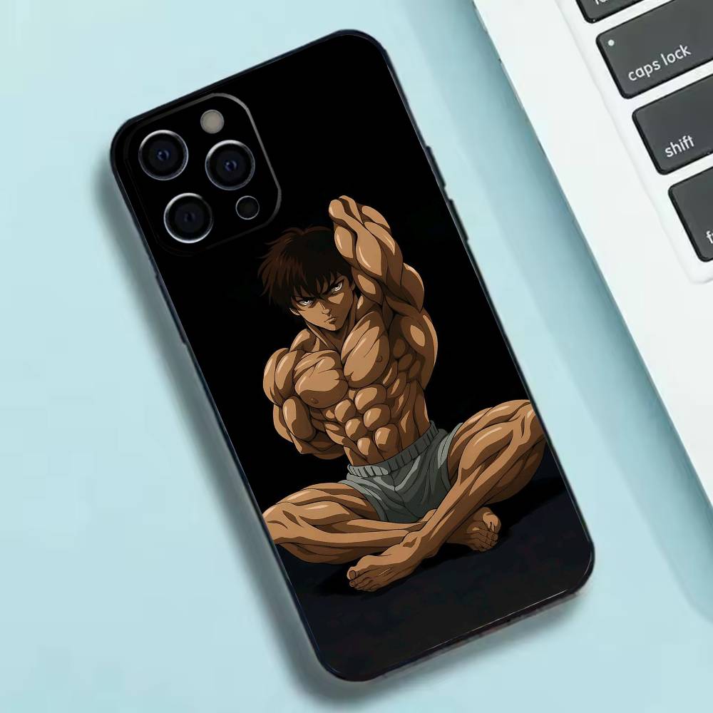 Anime B-Baki Hanma Phone Case Silicone Soft For IPhone 17 16 15 14 13 12 11 X XR Plus Pro Max Plus