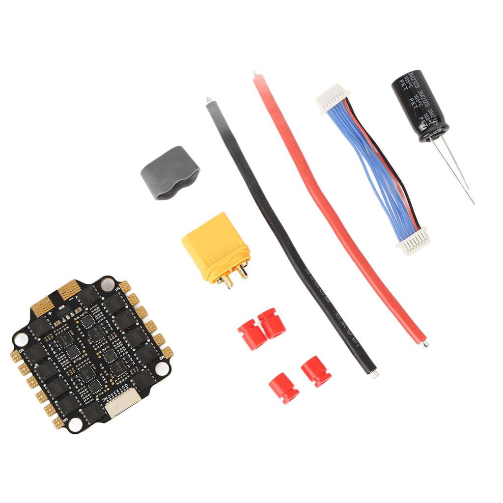 60A  4 -in-1 RC Brushless ESC Anti Interference Quick Response  for FPV Car Drone